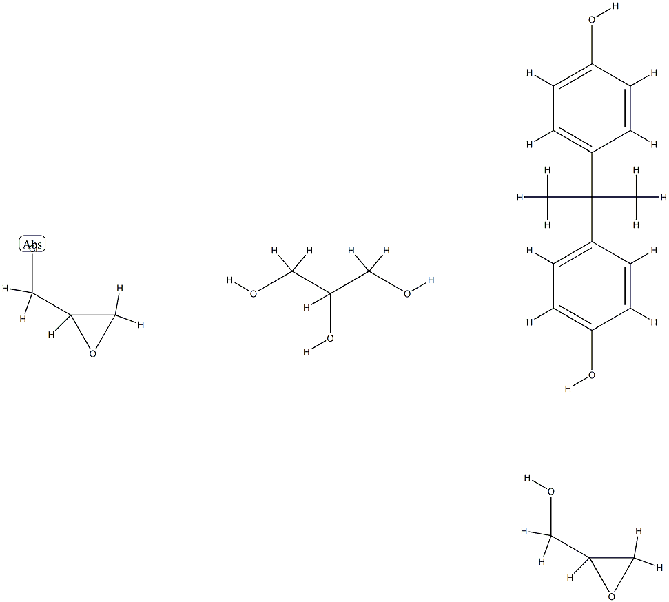 缩水甘油封端双酚 A 环氧氯丙烷共聚物