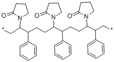 1-乙烯基-2-吡咯烷酮与苯乙烯的共聚物