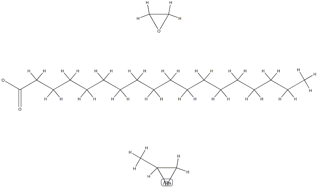 甲基环氧乙烷与环氧乙烷和单十八烷酸酯的聚合