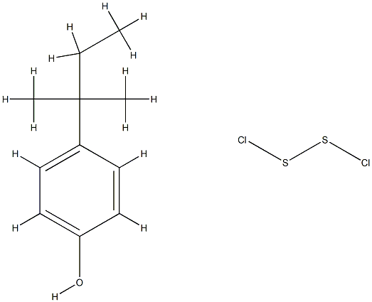 4-(1,1-二甲基丙基)苯酚与二氯化二硫的聚合物
